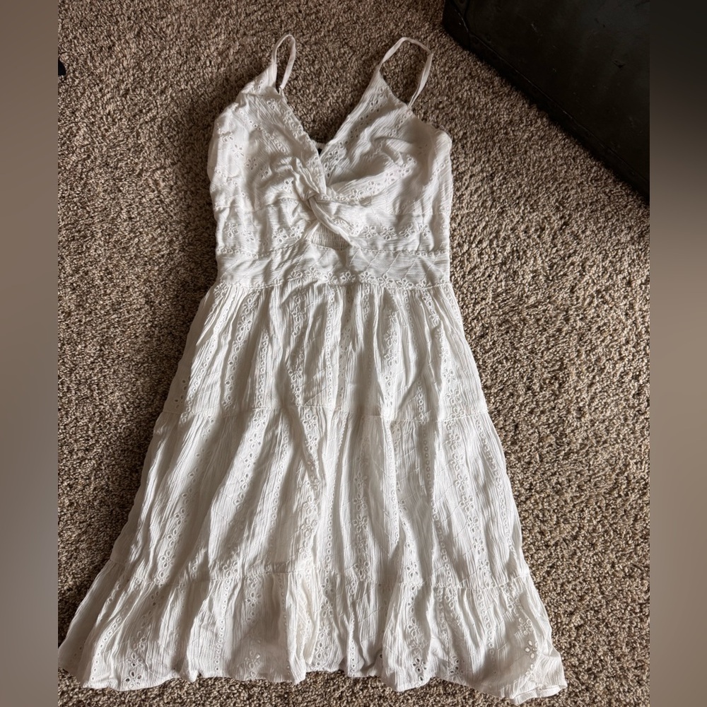 White Dress from Dry Goods, size S.